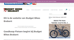 Desktop Screenshot of budgetbikesbrabant.nl